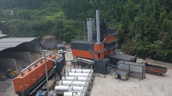 Eco-Friendly Asphalt Mixing Plant, LBE Series