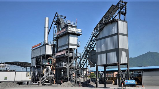 Asphalt Mixing Plant (with Side Storage Bin), PLB Series