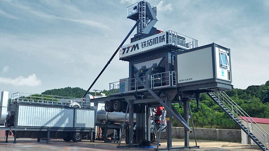 Mobile Asphalt Mixing Plant, YLB Series