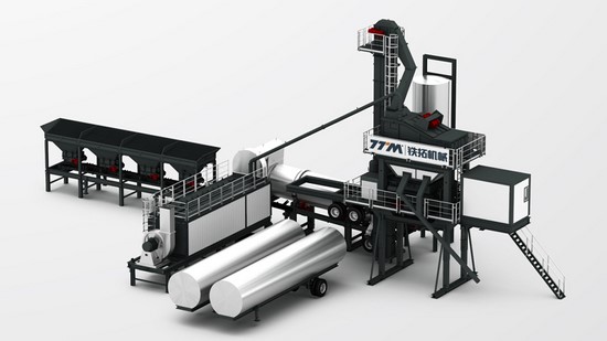 Mobile Asphalt Mixing Plant, YLB Series