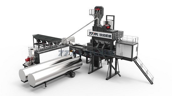 Mobile Asphalt Mixing Plant, YLB Series