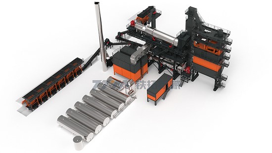 Eco-Friendly Asphalt Recycling Plant, TSEC Series