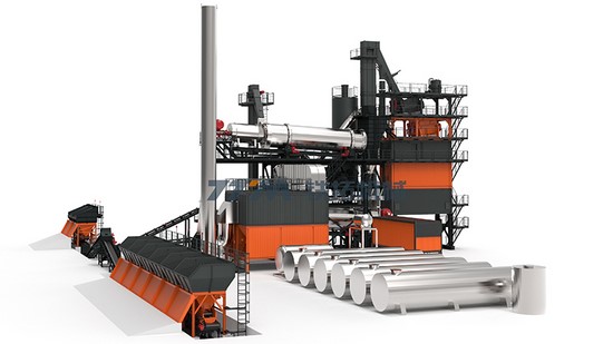 Eco-Friendly Asphalt Recycling Plant, TSEC Series