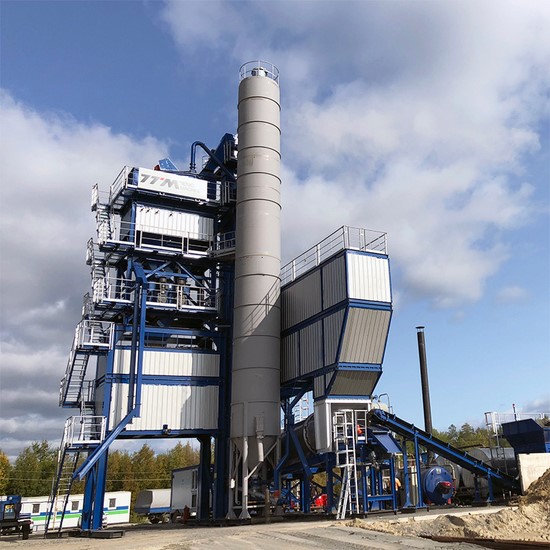 Asphalt Mixing Plant Projects in Russia