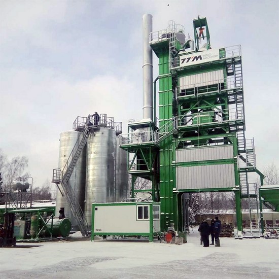 Asphalt Mixing Plant Projects in Russia