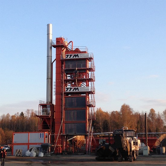 Asphalt Mixing Plant Projects in Russia