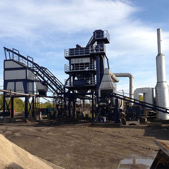 Asphalt Mixing Plant Projects in Russia