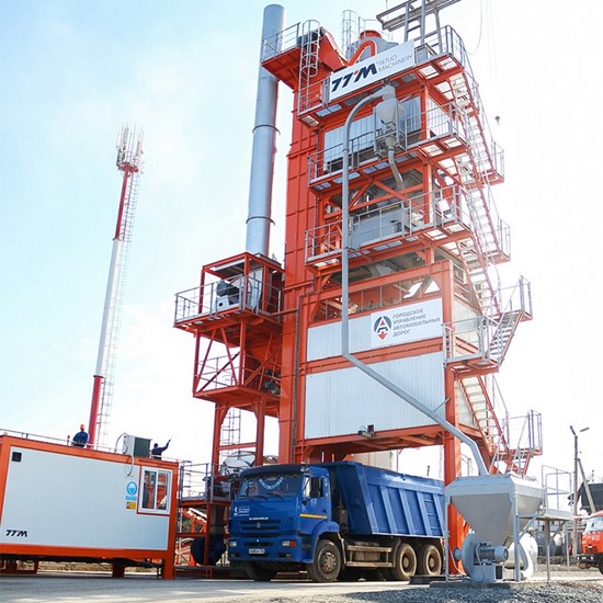 Asphalt Mixing Plant Projects in Russia