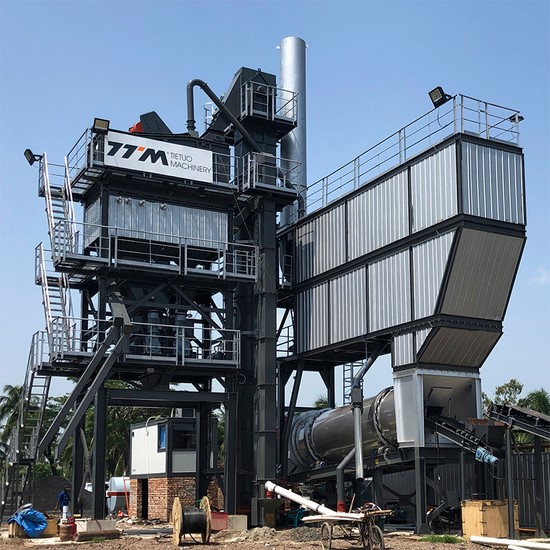 Asphalt Mixing Plant Projects in Bangladesh