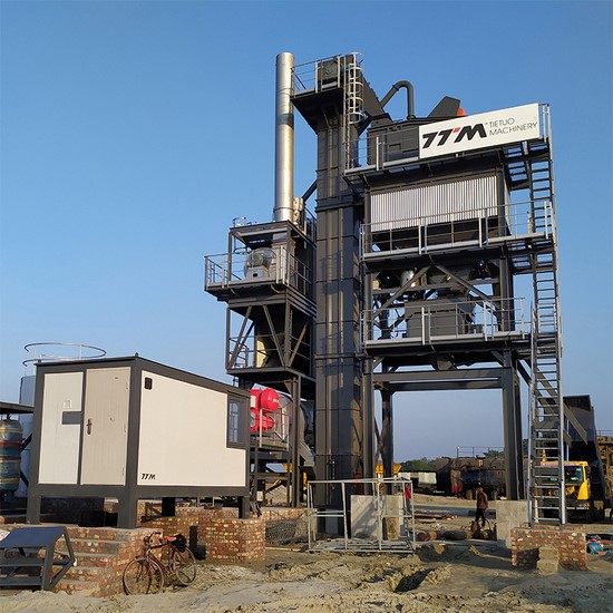 Asphalt Mixing Plant Projects in Bangladesh