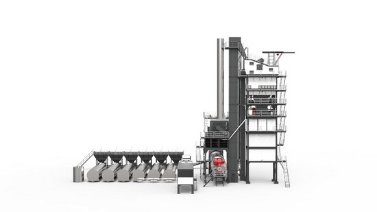 Asphalt Mixing Plant (with Under Storage Bin), GLB Series