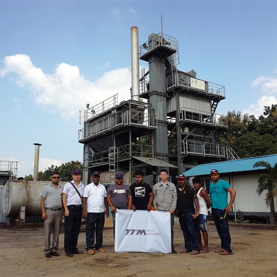 Asphalt Mixing Plant Projects in Sri Lanka