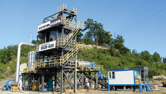 Independent Stationary RAP Recycling Plant