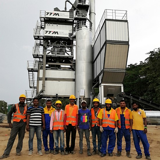 Asphalt Mixing Plant Projects in Thailand