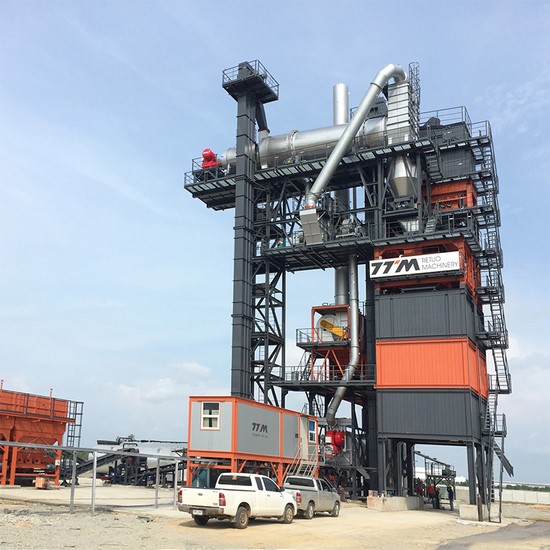 Asphalt Mixing Plant Projects in Thailand