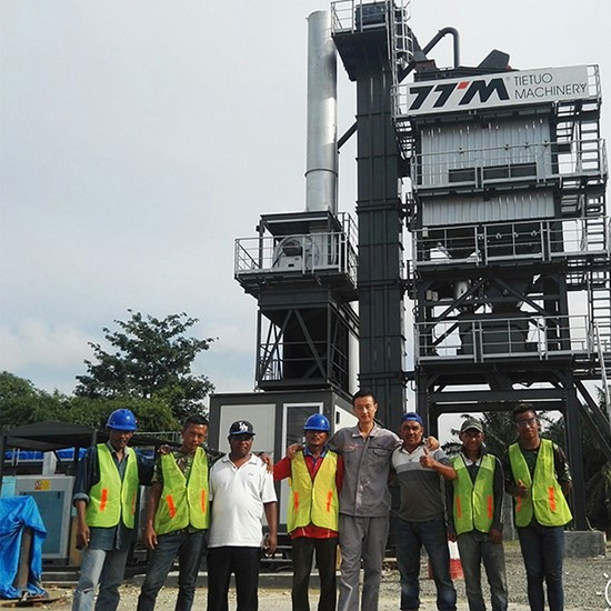 Asphalt Mixing Plant Projects in Indonesia